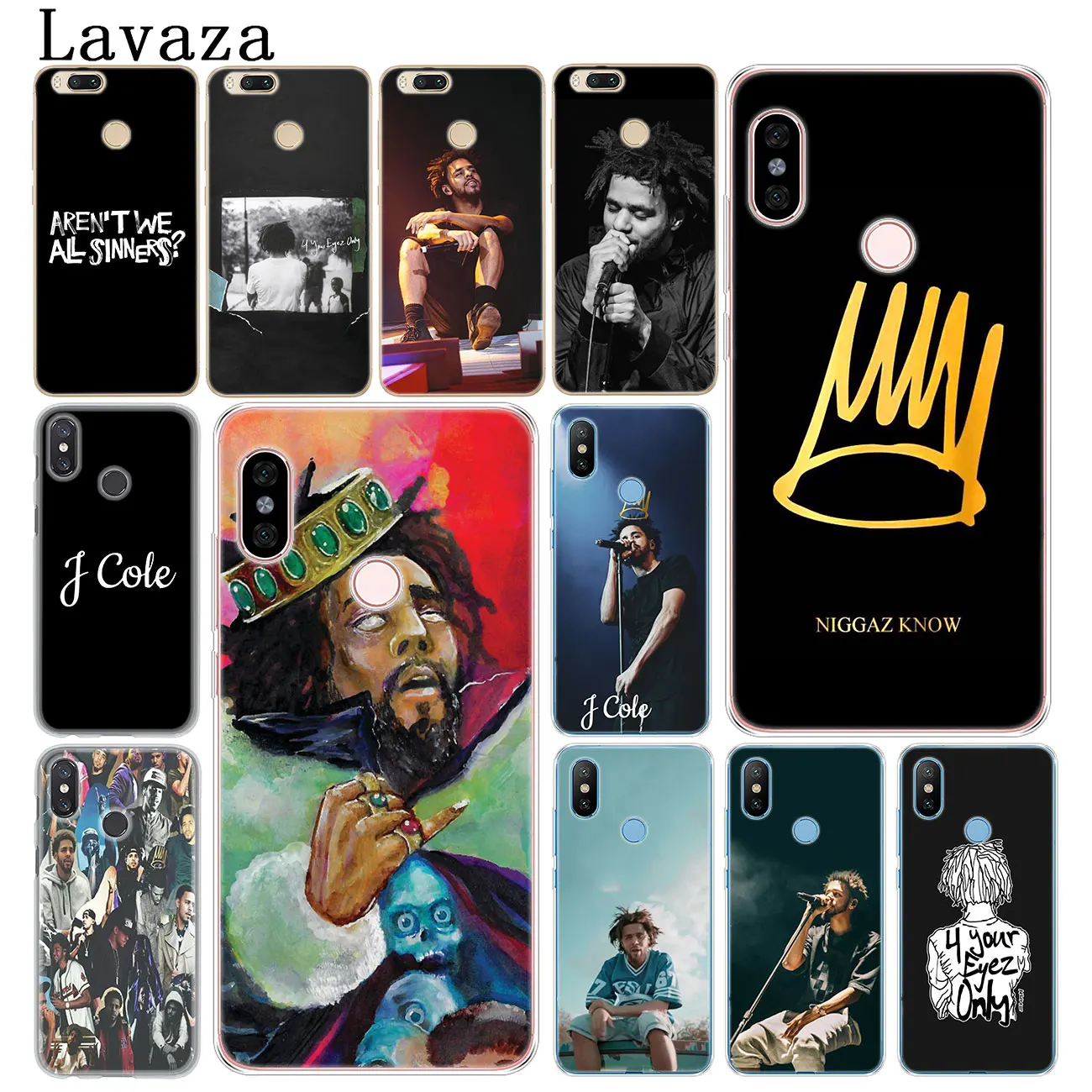 Чехол для телефона Lavaza Rap pop j Cole Xiaomi Redmi K30 K20 8A 7A 5A 6A Note 8 8T 7 5 6 Pro чехол|Бамперы| |