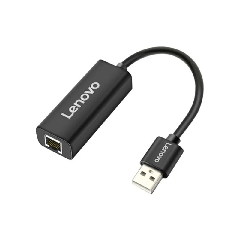 Lenovo USB к RJ45 100M Ethernet Проводная сетевая карта для настольного компьютера ноутбука