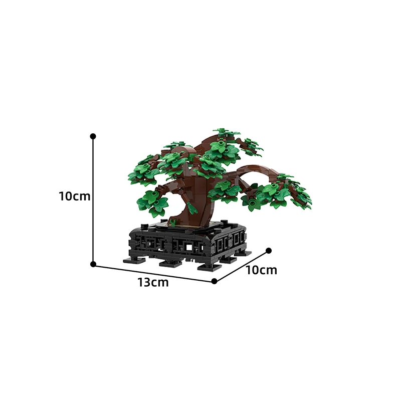 

Blocks Bonsai MOC-38229 Building Blocks Bricks Creative Plan Series Set Collection Interior Decorations Gifts For Relatives