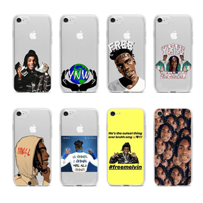 Рэпер YNW Melly Scarlxrd мы все блеск Macio ТПУ силиконовый чехол для iPhone 11 11pro бетонный