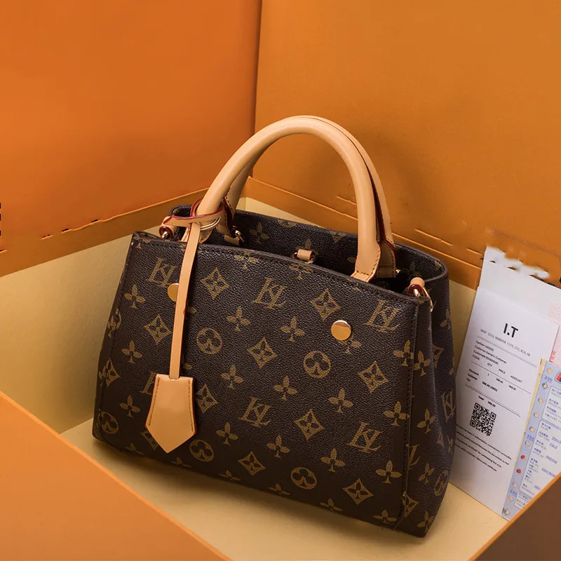 

100% кожа, новинка 2021, модная женская Повседневная универсальная простая сумка-мессенджер большой вместимости на одно плечо, известный роско...