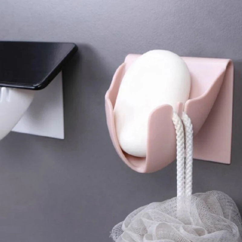 Soap Box Kitchen Bathroom Accessories Dish Suction Holder Wall-mounted Storage Rack Stand Cup JWYGJ77 | Дом и сад