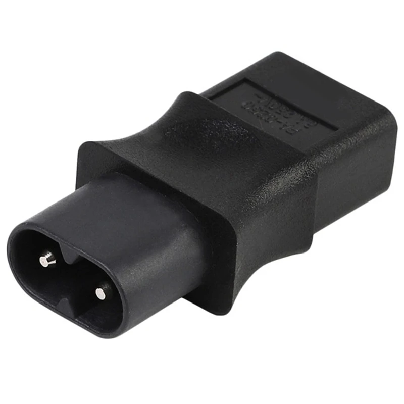 2PCS 2-Pin Iec 320 C8 Male to C9 Female Ac Adapter 6A/250V Industrial Power Converter | Компьютеры и офис