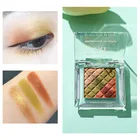 Палитра теней для век, трехцветные, шоколадные, матовые, компактные, портативные, с жемчужным блеском