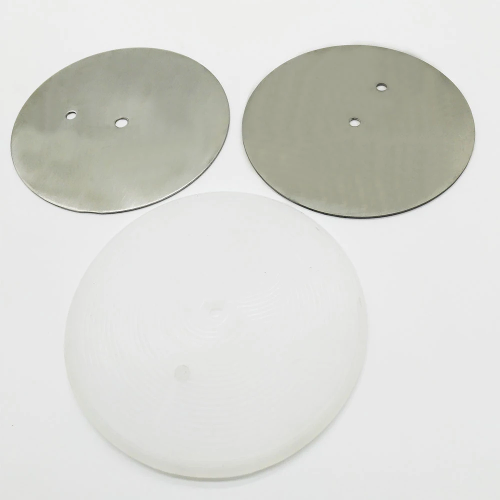 11 3 см силиконовый + Нержавеющая сталь колбаса мясо наполнители Pad выдавливатель