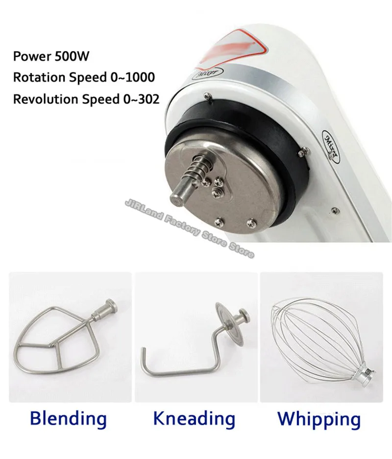Stainless Steel Commercial Fresh Milk Machine Mixer Egg Beater Kneading Equipment Frothed Meat Blender | Бытовая техника