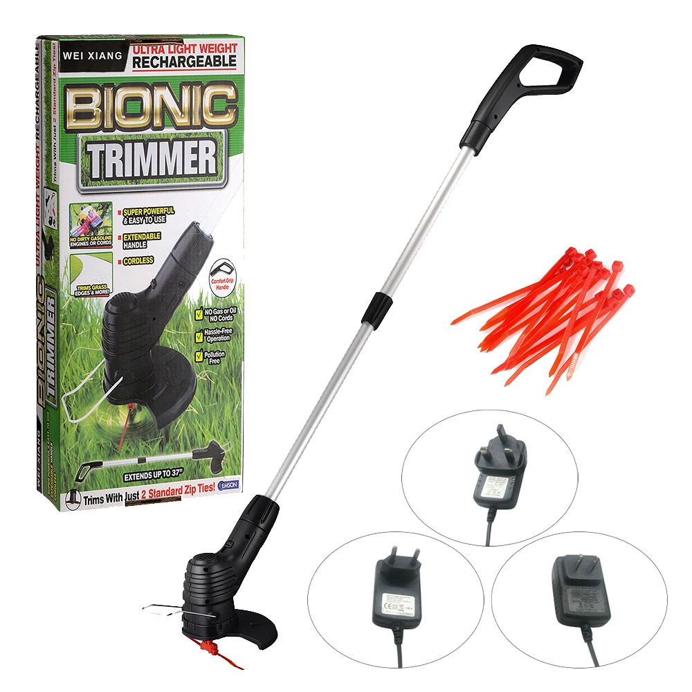 Садовый триммер для травы 18000 об/мин литий ионный аккумулятор 2000