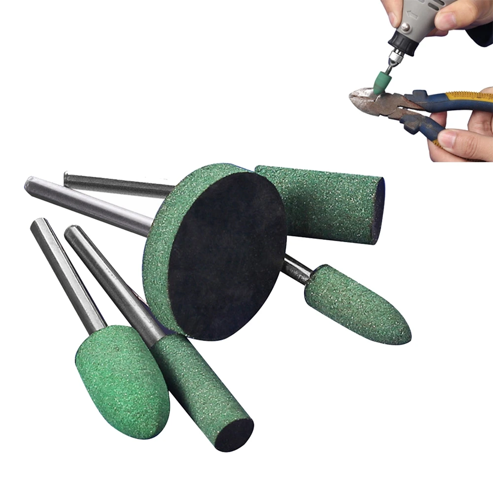 5 шт. резиновая Шлифовальная головка для полировки пресс-форм | Инструменты