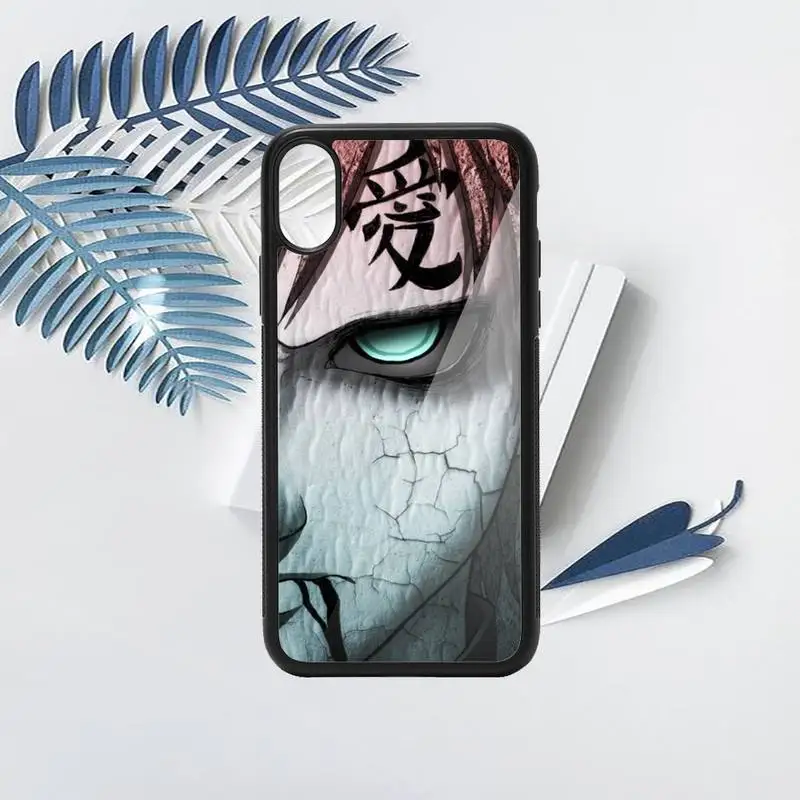 

Anime NARUTO Gaara Phone Case TPU For iPhone X XR XS 11 12 mini Pro MAX 6 6S 7 8 Plus SE 2020