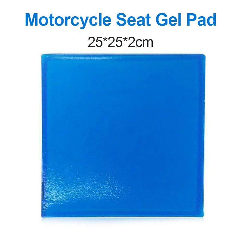 

Motorcycle Cooling Cushion Seat Motorbike Scooter Comfort Soft Gel Pad Shock Absorption Mat Motor Bike Modified Seat Pads