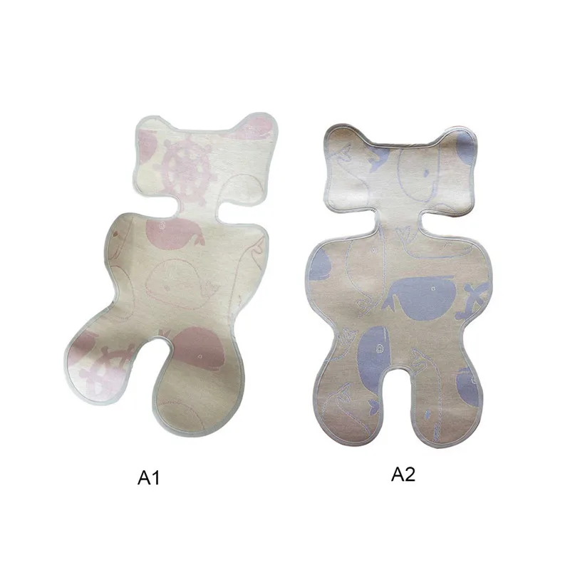 Детские дышащая подстилка для коляски Коляска Высокая кресло сиденье Подушка
