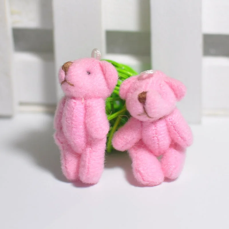 1 шт. Kawaii маленькие медведи плюшевые мягкие игрушки жемчужные бархатные куклы подарки мини плюшевый медведь