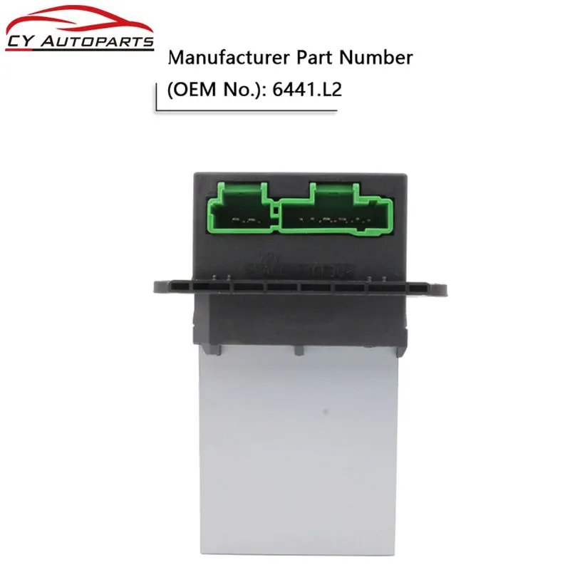 

YAOPEI High quality Heater Blower Resistor 6441.L2 7701207718 7701048390 For Renault Citroen C2 C3 C5 Peugeot 406 107 207 607