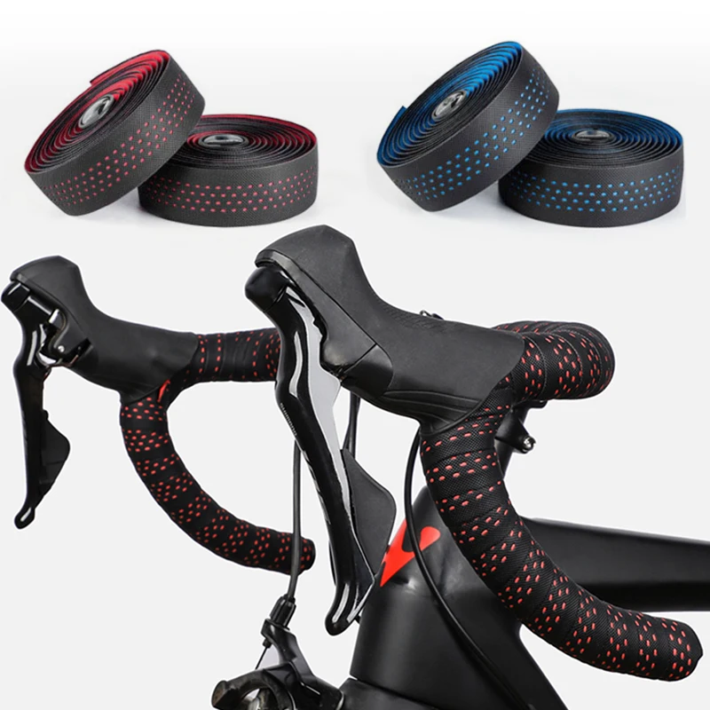 

Bicycle Anti-slip Sweat-absorbent Handlebar Strap Dead Flying Bicycle Handlebar Strap Handlebar Tape Leather