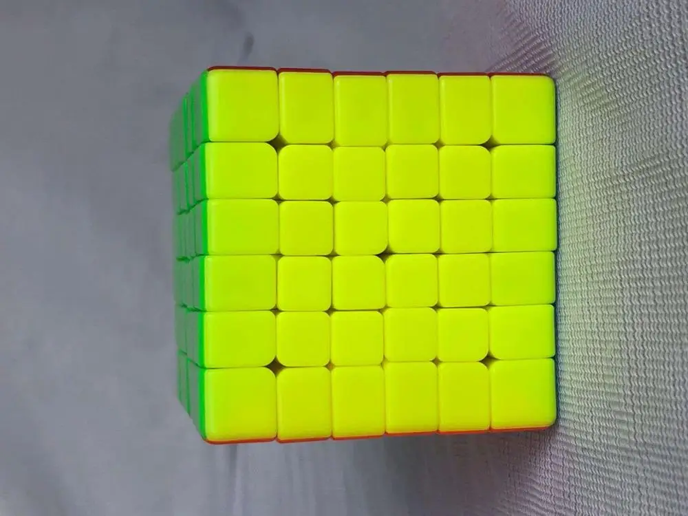 Fangshi Mini 6x6x6 квадратный куб 6X6 magico Cubo 6 см волшебный головоломка игра развивающие