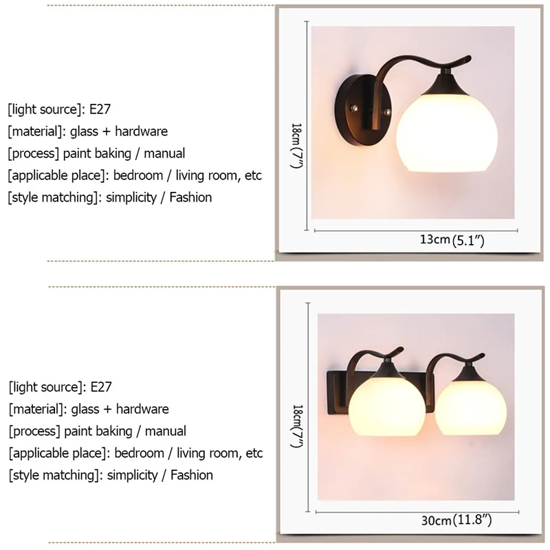 

OULALA Wall Lamps Contemporary Simple Indoor Sconces LED Lights For Home Stair Aisle