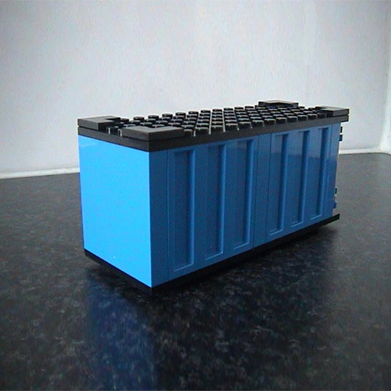 

High-Tech Container Truck Diecast Toys Game Box Building Blocks MOC Creator Container Educational Toy For Children Gift