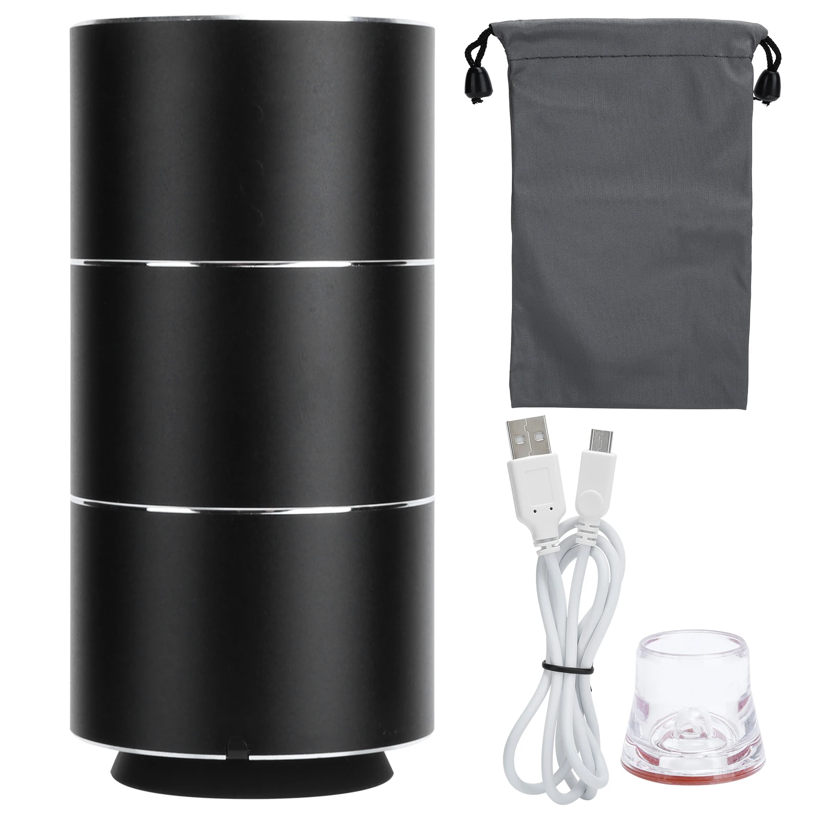 

Electric Vacuum Sealer Pump Portable Mini Household Sealing Packaging Device Black with USB Power Cable Portable Powerful