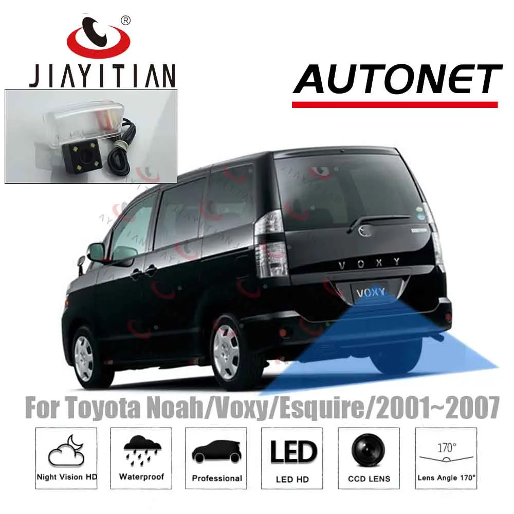 JiaYiTian камера заднего вида для Toyota Noah R60 Voxy AZR R60 2001~ 2007 CCD камера ночного видения камера заднего вида номерного знака