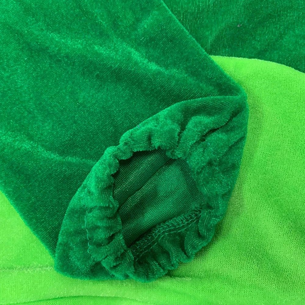 Животного Пижама с динозавром для детей зеленый короткий рукав костюм