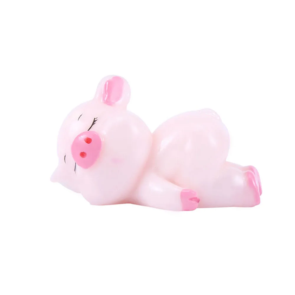 4 шт. Милая Свинья Семья животное модель декоративная фигурка для дома