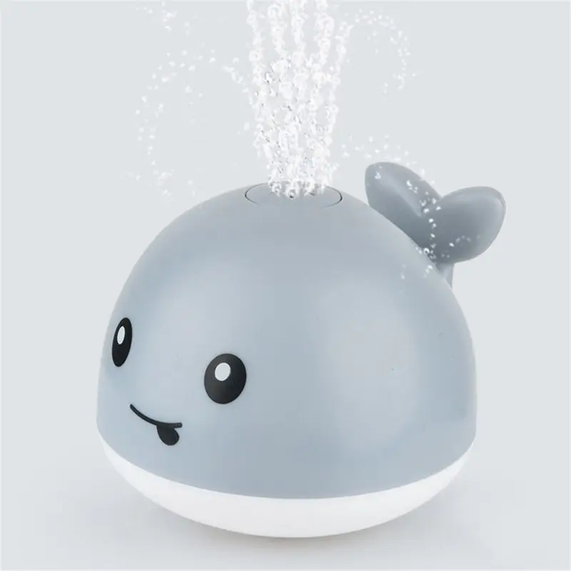 

Baby Light Up Bath Tub Toys Whale Water Sprinkler Pool Toys for Toddlers Infants