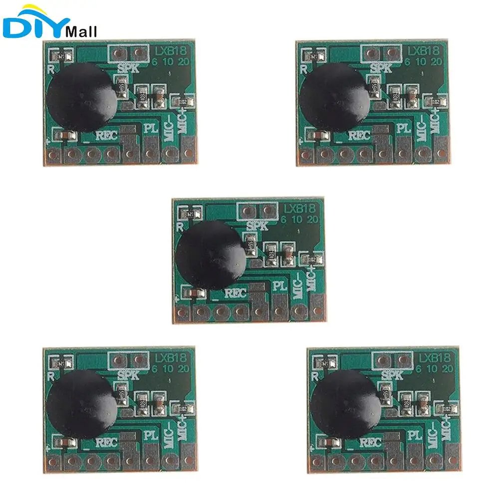 Модуль записи ISD1806 6S 5 шт. звукозаписываемый чип IC голосовая музыка говорящий