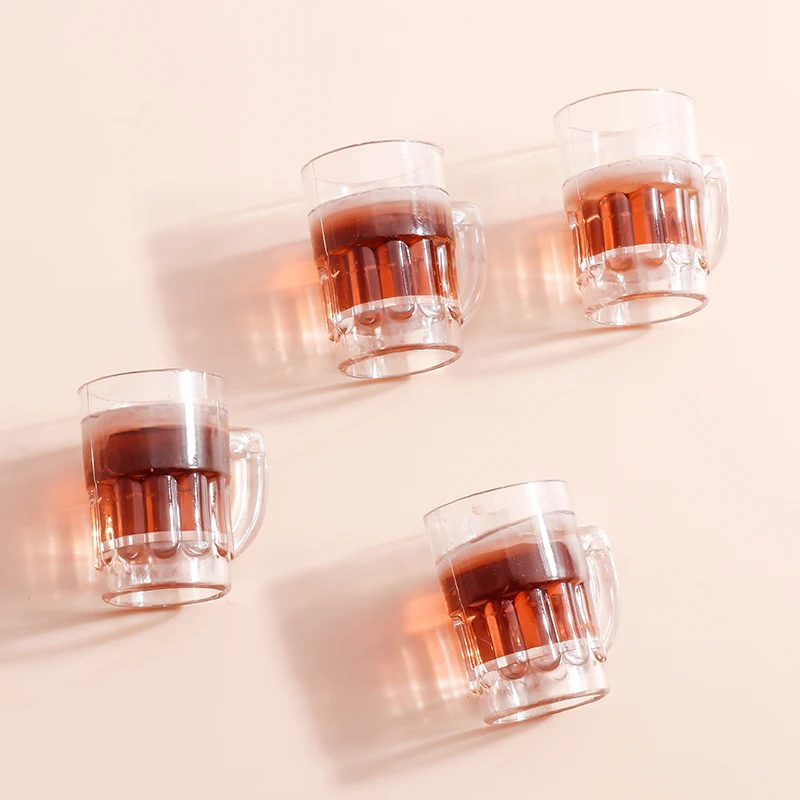 4 шт. Новые Подвески в виде чашки питьевого пива для висячих сережек брелок