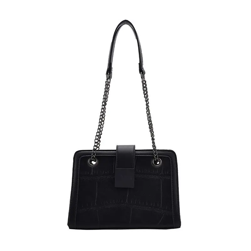 

Stone Pattern PU Leather Crossbody Bags for Women 2021 Small Shoulder Handbags Female Trend Women's Branded Fashion Hand Bag
