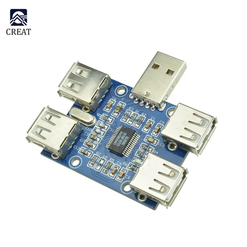 USB-концентратор DC 5 В 4 разъема | Электронные компоненты и принадлежности
