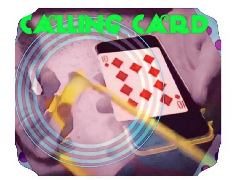 

Calling Card by Rob Martin -Magic tricks