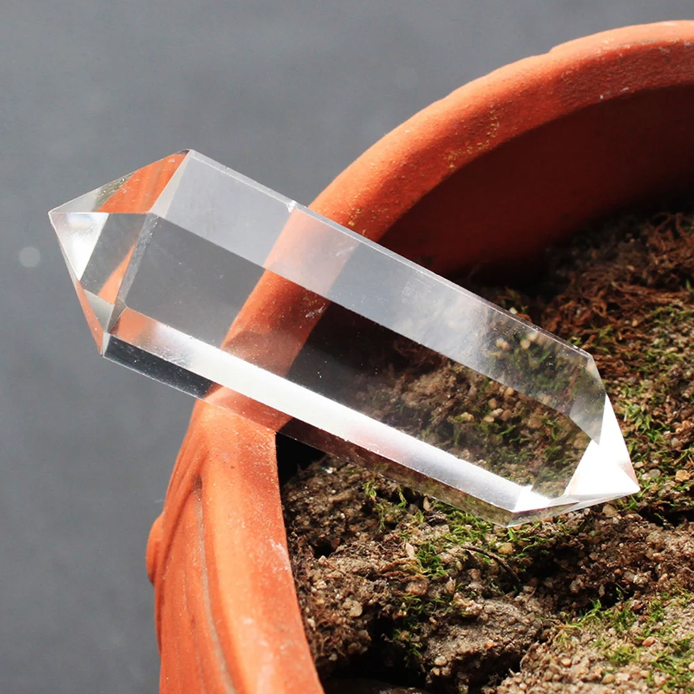 Натуральный белый кварц прозрачный кристалл обелиск рейки лечение Целебный