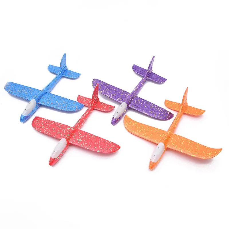

Foam Throwing Glider Airplane Aircraft Toy Hand Airplane Model Good Decompression Partner Intelligence Development Artifact #60