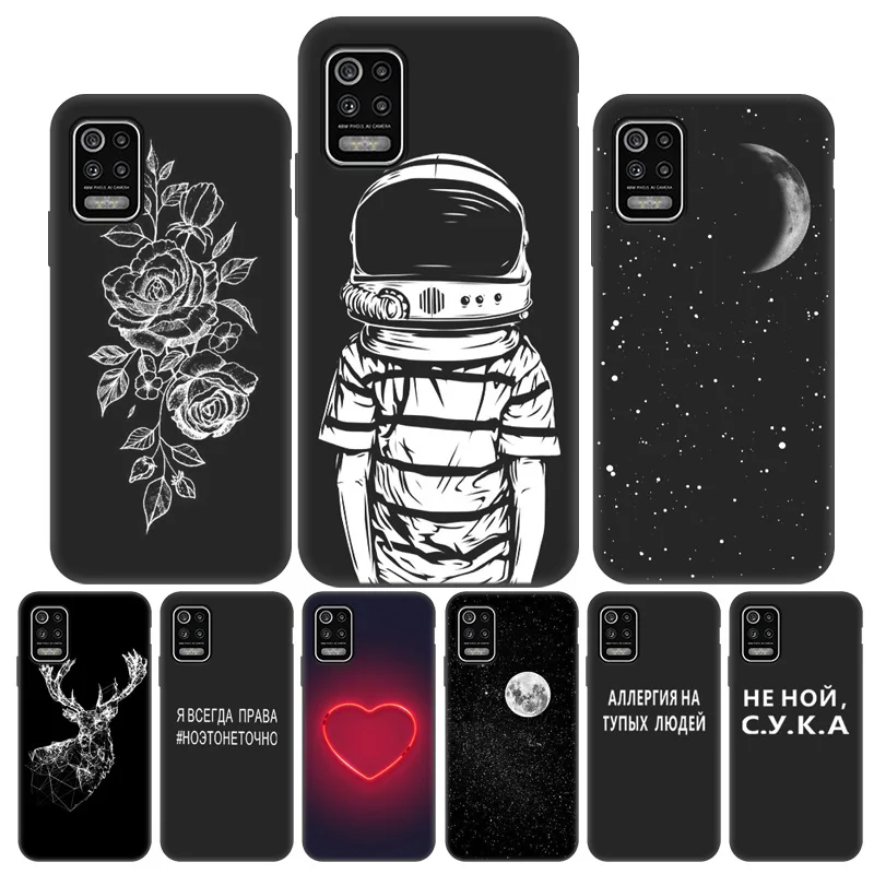 For LG K22 Case Silicone Black Soft Phone Cover For LG K30 2019 X2 K40S K41S K50S K51 K52 K62 Cases Coque For LG Stylo 6 7 V60