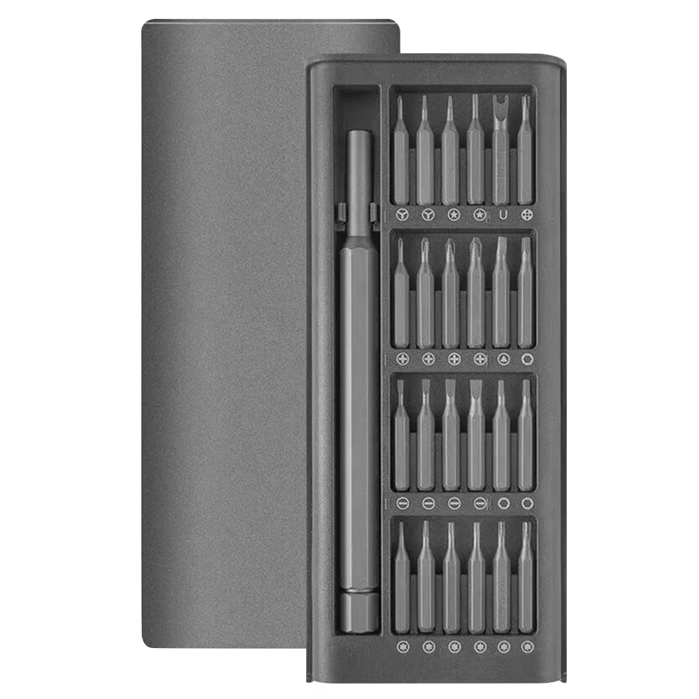 

24 Precision Magnetic Screwdriver Bits Kit DIY Dismountable Screw Driver Set Mini Tool Case For Smart Home PC Phone Repair