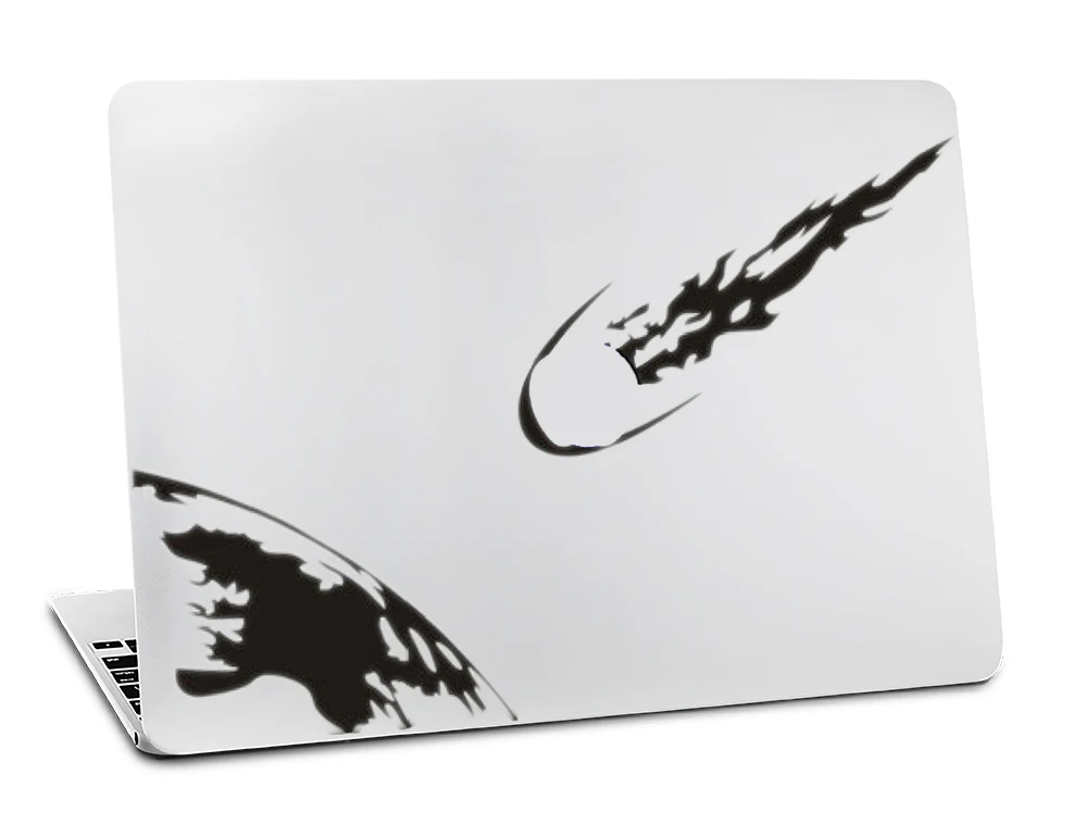 M7005 Sykiila наклейка для Macbook Air 11 12 13 Pro 13 15 16 17 виниловая наклейка на стену для ноутбука черная наклейка Карта мира Земля камера Горный Лев - Цвет: M7005