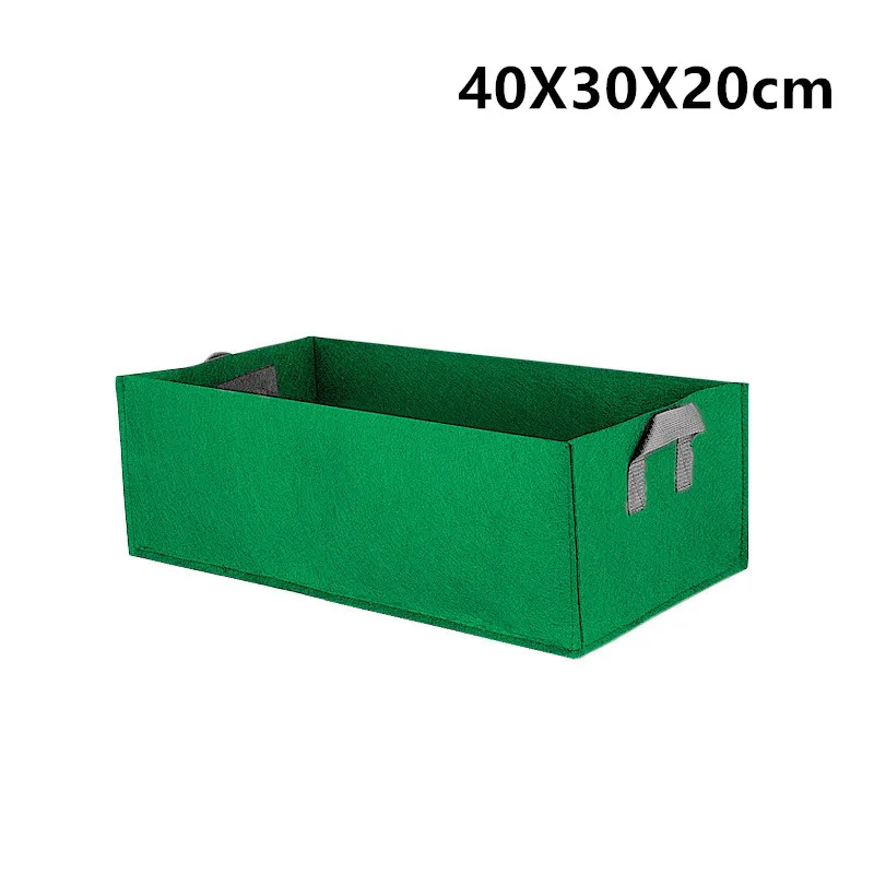 40x30x20cm Экологический растительный мешок плантатор для выращивания картофеля «сделай сам» нетканый материал томатный мешок-контейнер для посадки растений садовый цветочный горшок - Цвет: 40x30x20cm