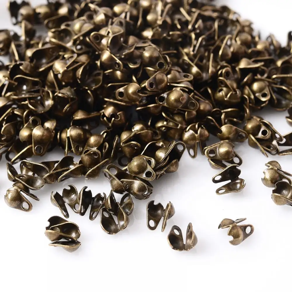 500 шт./пакет Соединительная застежка фитинг 2 мм Шариковая цепь обжимные