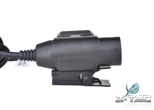 Z-TAC Genuine Upgrade Tactical Headset Noise Reduction Headset Z051 BK And PTT U94 Airsoft Z113 Free Camo Headband