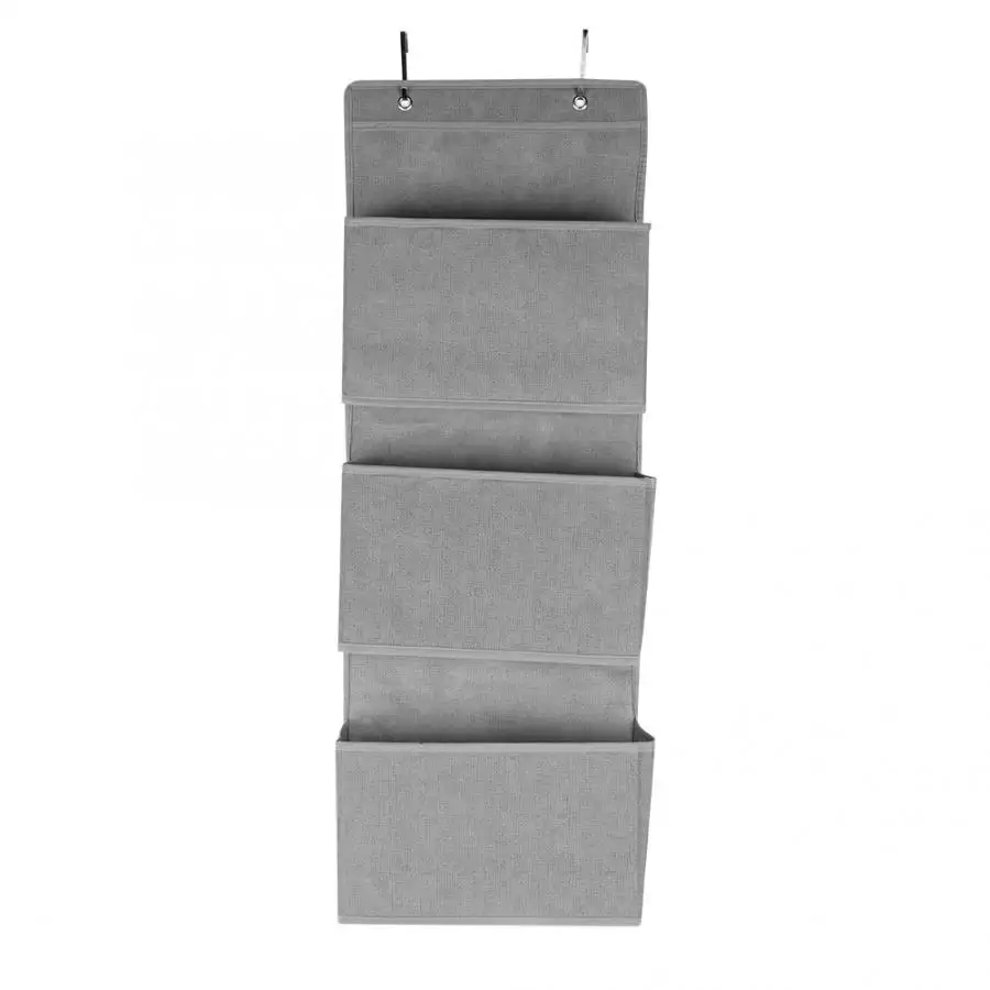 Shoes Bag Travel Portable Zip Lock Plastic Bags 3 Tier Nonwoven Door Hanging Clothes Organiser Toy Storage Pockets | Дом и сад