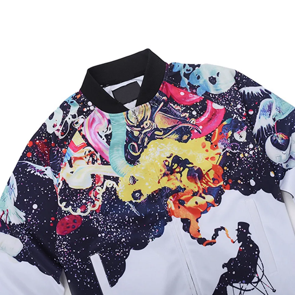 Мода готический плюс размер Мужская куртка с длинным рукавом s Осень Зима