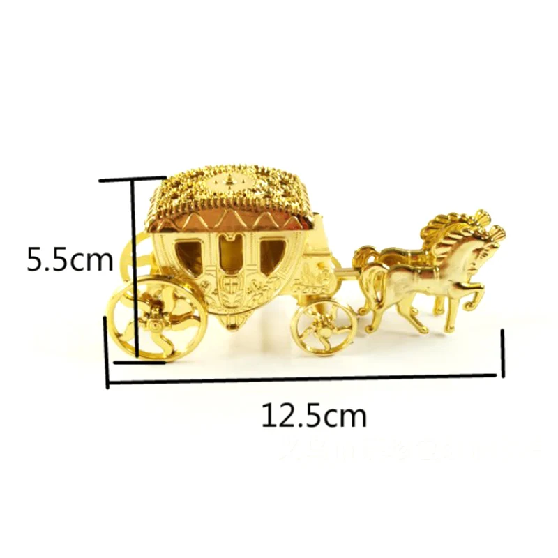 

Creative Miniature European Royal Carriage Exquisite Candy Storage Box Cute Home Dector