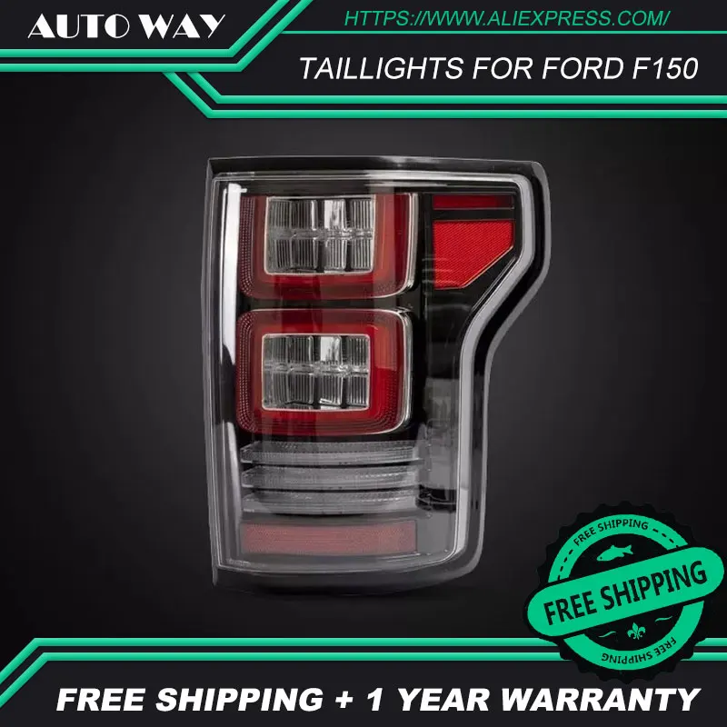 Автомобильный Стильный чехол для Ford F150 F 150 2015 up задние фонари светодиодный задний