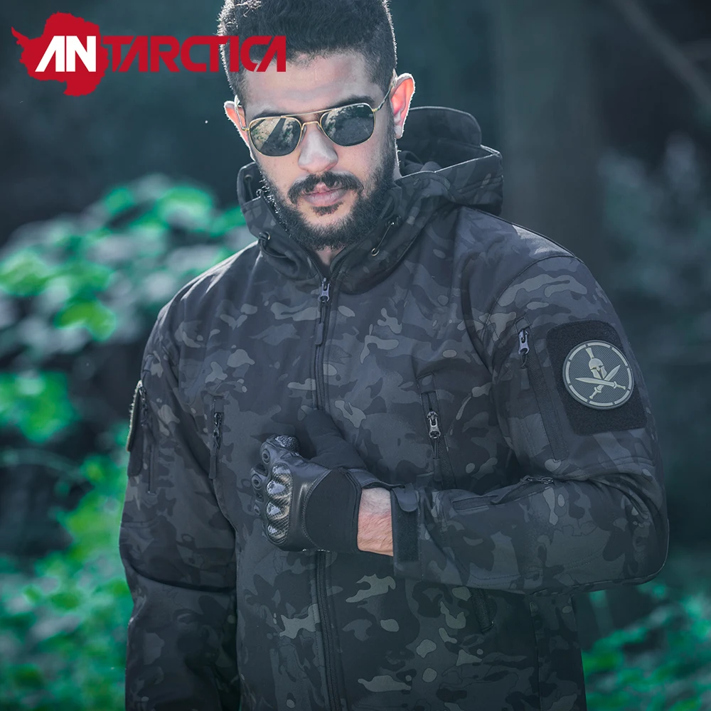 Антарктическая камуфляжная куртка для пеших прогулок и лыж водонепроницаемая