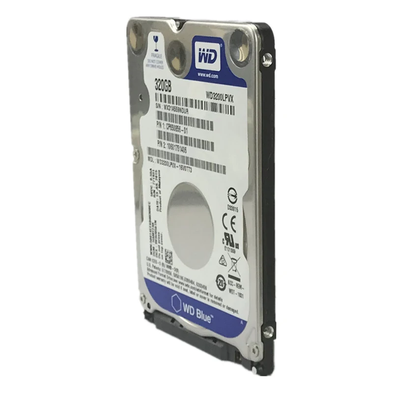 WD 320GB ноутбук жесткий диск синий компьютер внутренний HDD HD Жесткий SATA II 8 Мб кэш 5400
