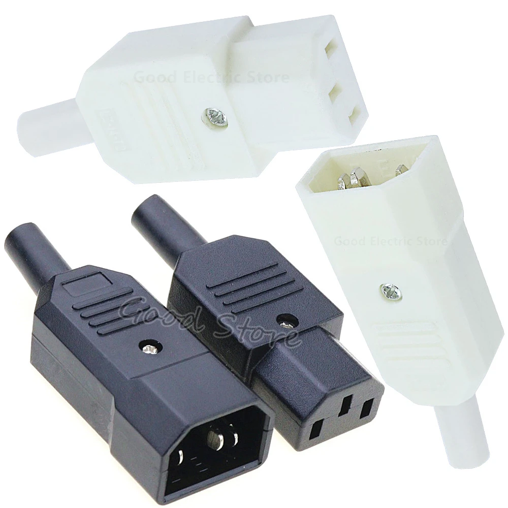 THGS 250V 10A Мощность разъем IEC 320 C14 розетка для подключения к C13 разъем|Электрические