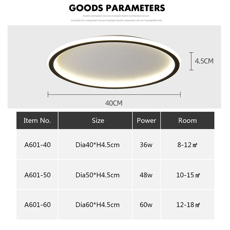 

New Minimalist Gray/Black Led Chandelier lights For Bed room Study room led lamp Home Deco plafon led Modern chandelier lighting