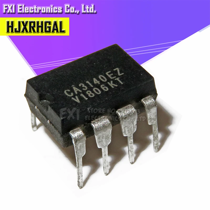 50 шт. CA3140EZ CA3140 DIP8 DIP 4,5 МГц, BiMOS операционный усилитель с MOSFET входом/Биполярным выходом CA3140E Новый оригинал