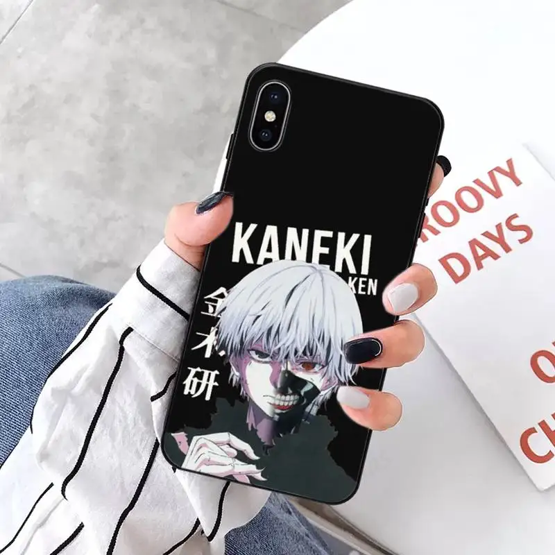 

Tokyo Ghoul Phone Case for iPhone 11 12 pro XS MAX 8 7 6 6S Plus X 5S SE 2020 XR mini