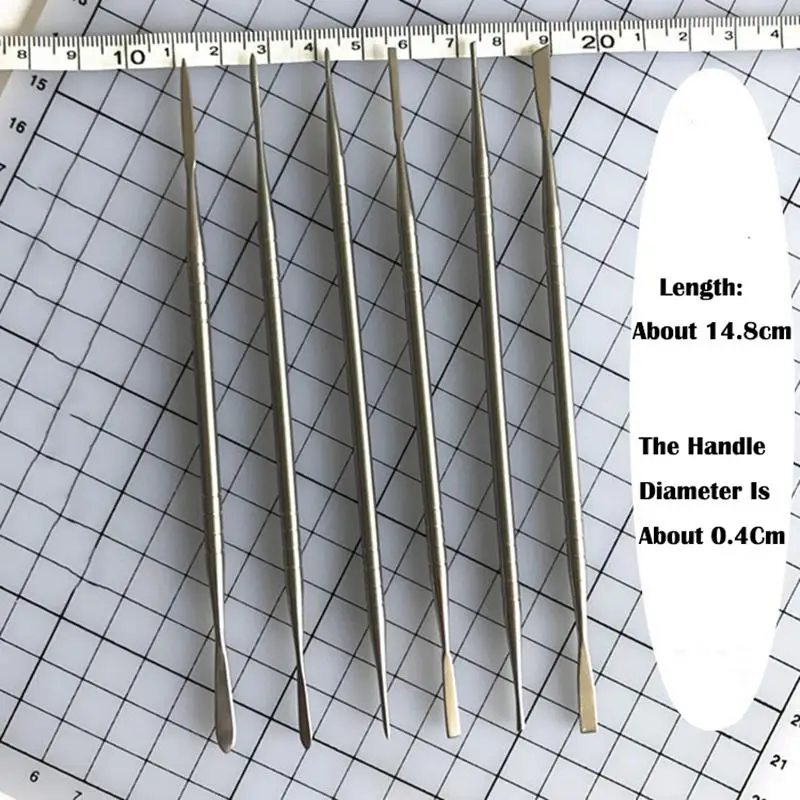 

1 Pcs Of Stainless Steel Soft Pottery Clay Carving Diy Accessories Modeling Carving Tools Carving Carving Knife Graft